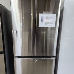 SAMSUNG 3 DOOR FRENCH DOOR REFRIGERATOR WITH 1YEAR WARRANTY 1AÑO DE GARANTIA POR ESCRITO 