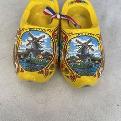 Wooden Shoe Knick Knack From Holland