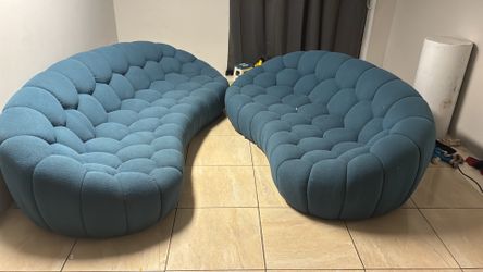 Large and small designer sofas