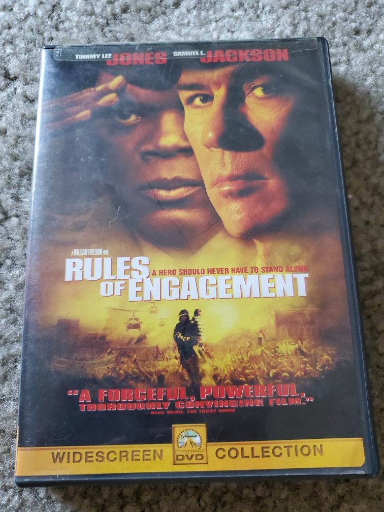 Rules of engagement dvd