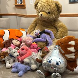 Bundle Pack Lot Of Stuffed Animals