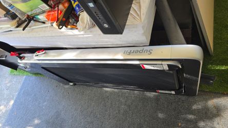 SuperFit walking pad treadmill, foldable, slim.