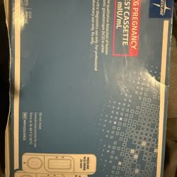 Pregnancy Test Box 