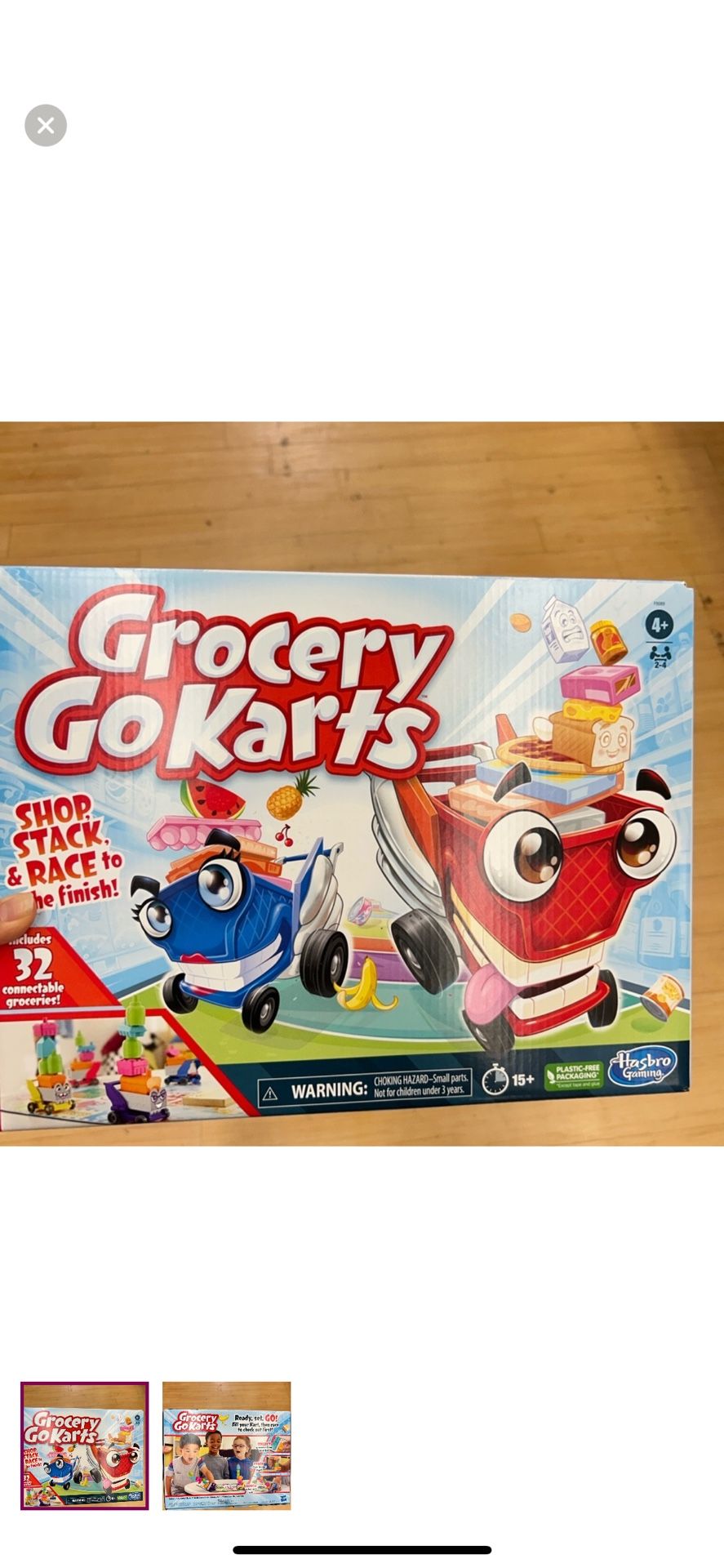NWT Groceries gokarts toy