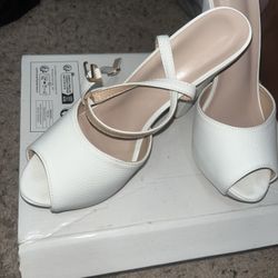 white heels