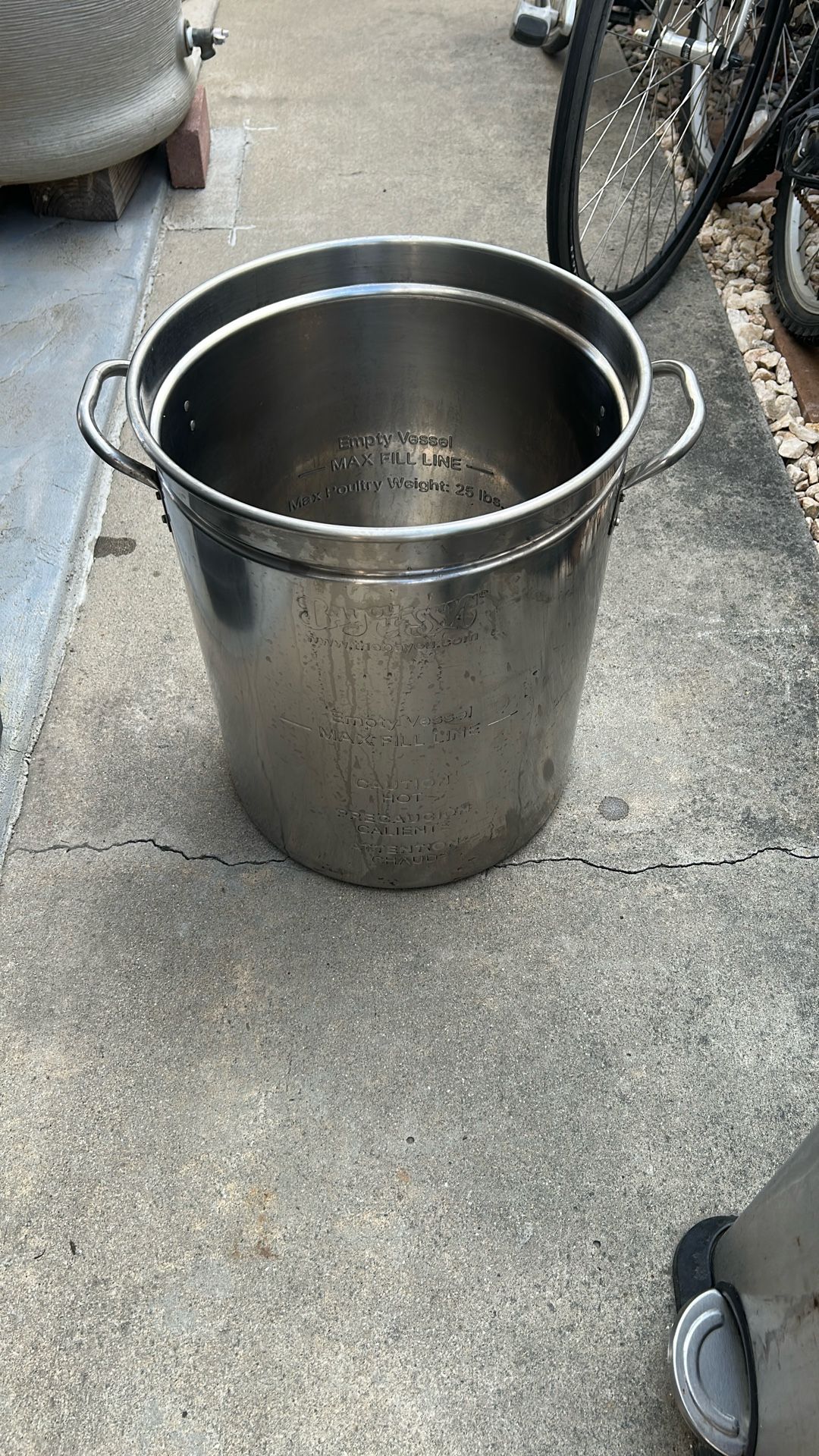 Turkey Fryer Pot