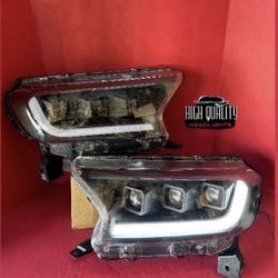 Ford Ranger 2019. 2023 Headlights.
