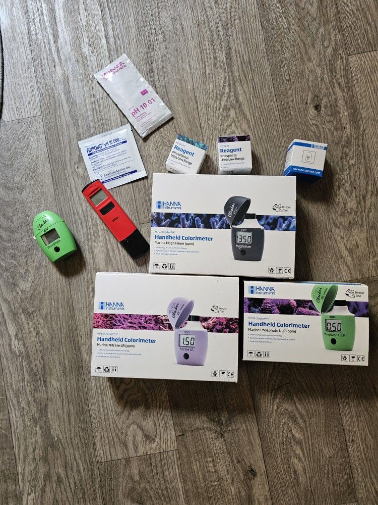 Hanna Saltwater Meters