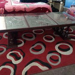 Vintage Coffee Table 74 Long 17 Height 33 Deep