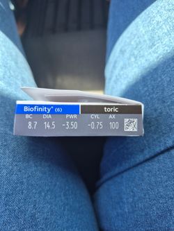 Bioinfinity Toric Eye Contacts