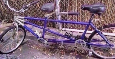 2 person tandem bike
