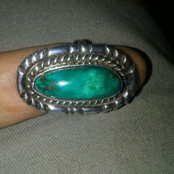 Very Nice Ring.sterling Silver Very Old. Hand Made