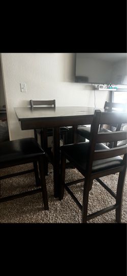 Wooden Pub Table
