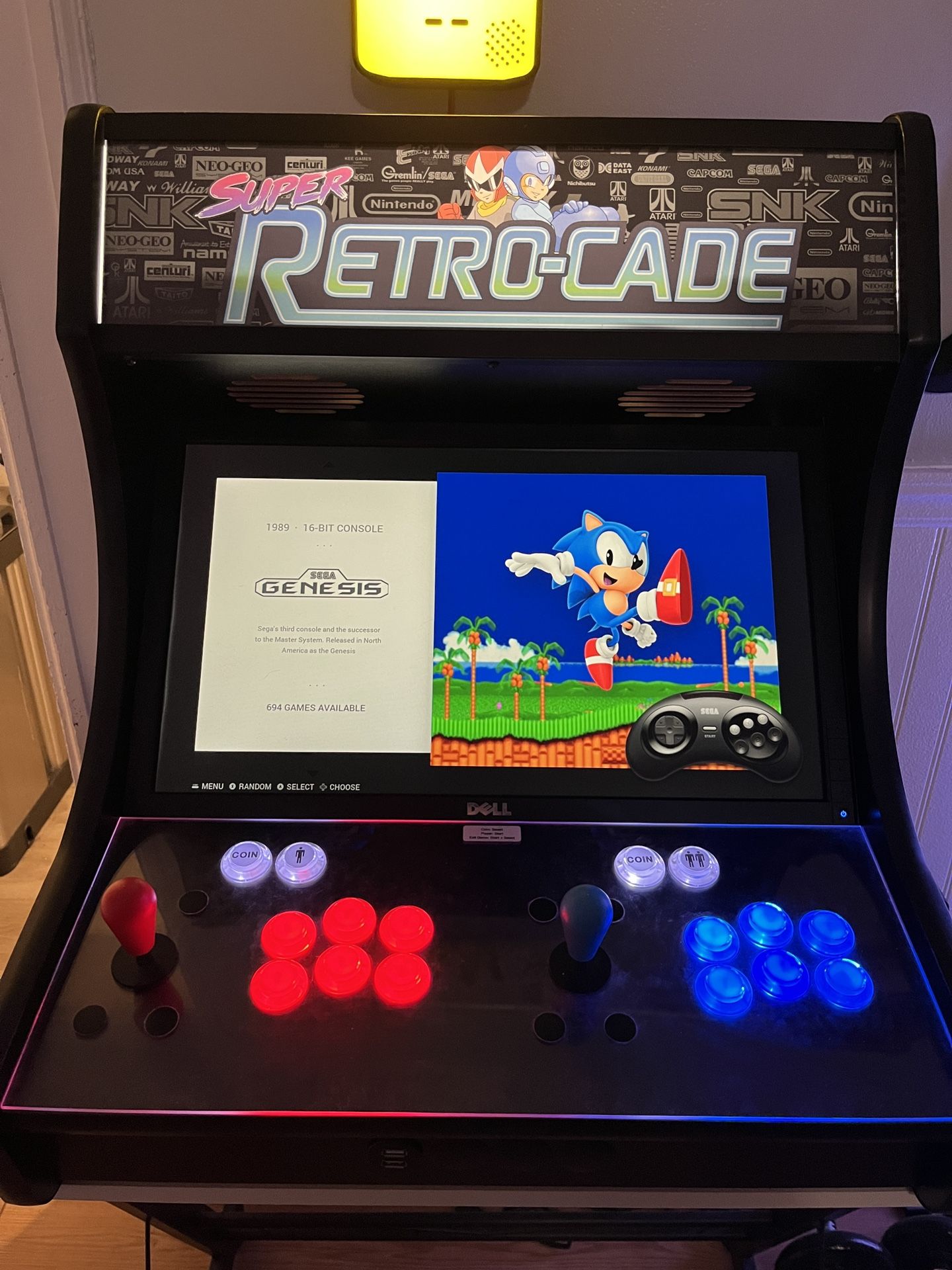 Custom 2-Player 22 inch tabletop arcade