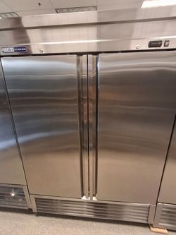 Commercial stainless steel freezer