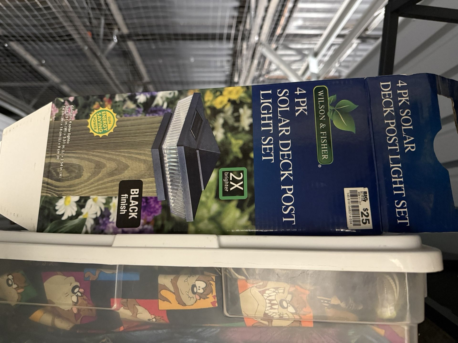 Solar Deck Post Light Set