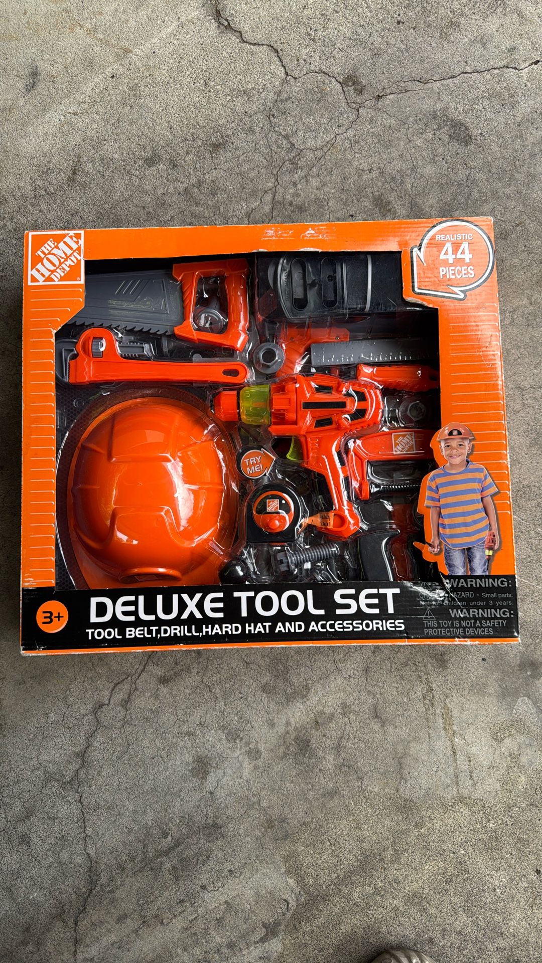 HOME DEPOT TOOL SET FOR KIDS