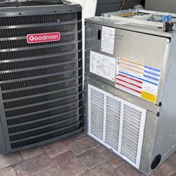 AC system Air Handler,condenser and  heater🔥 !!Full of Freon!!❄️ 2025!