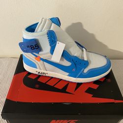 Air Jordan One Unc Offwhite 1s Sz 12 Ds
