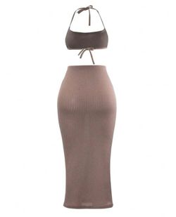 Top & Long Skirt Set