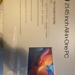 ✨ HP 21.5" All-in-One Desktop PC – Intel Pentium Silver, 8GB RAM, 128GB SSD, Windows 11