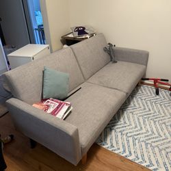 Futon Sofa With Arm Rests