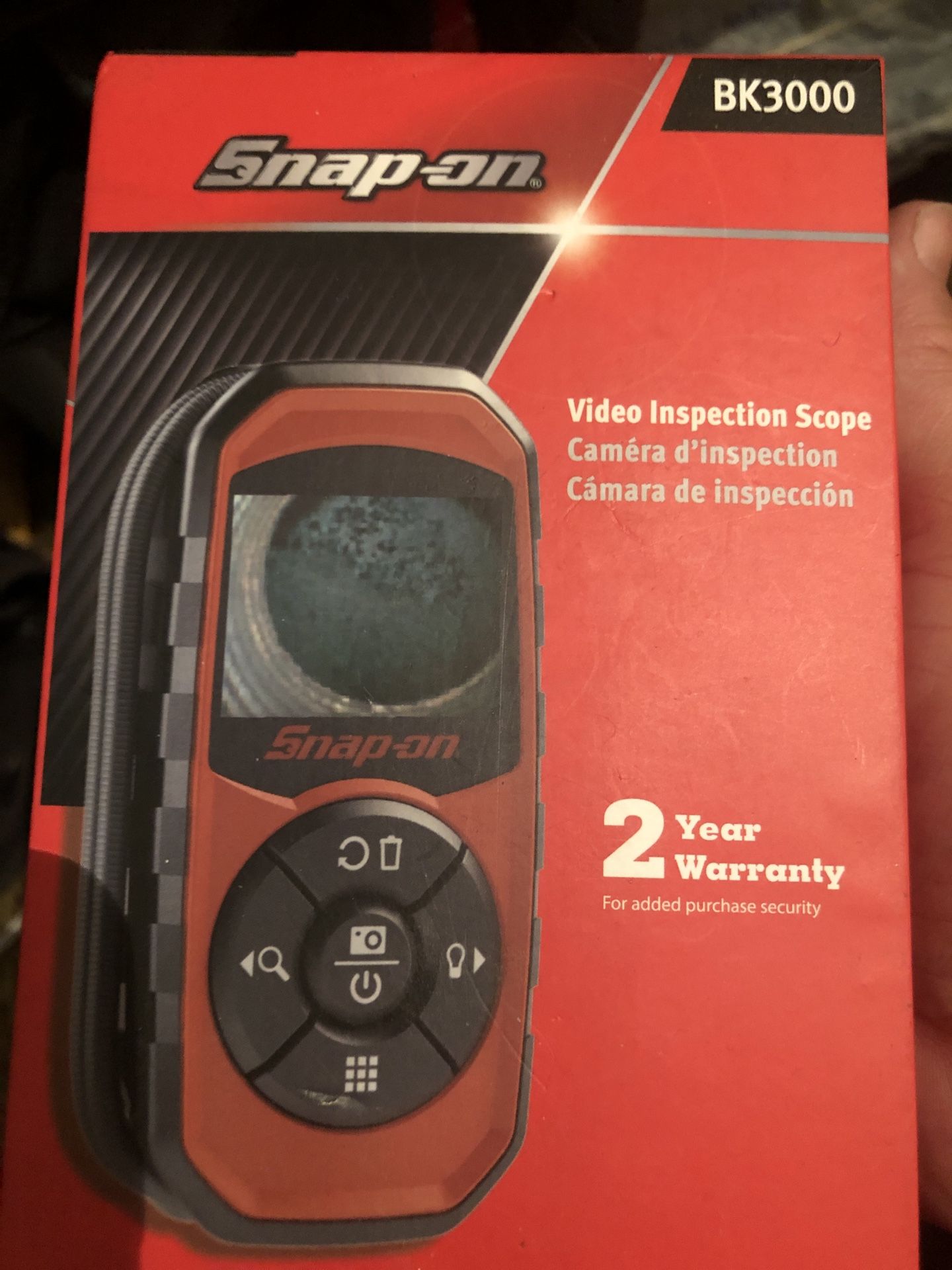 Snap-on bore cam/video