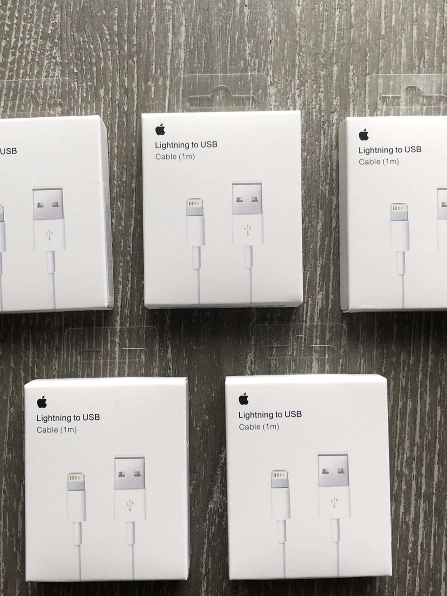 5 Original iPhone Apple Chargers
