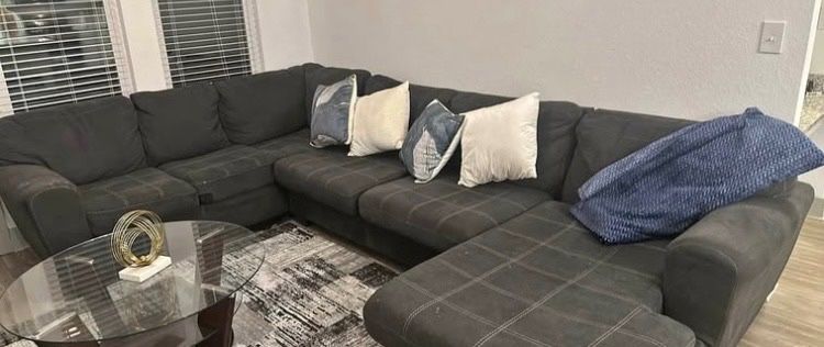 Grey Sectional Couch