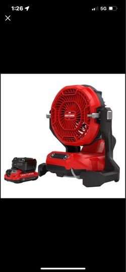 CRAFTSMAN 7.5-in Outdoor Misting Fan (CASH PAYMENT PREFFERED)