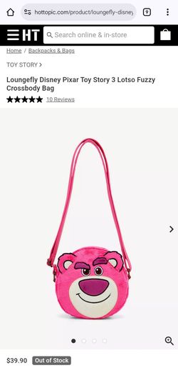 Disney Pixar Toy Story Lotso Bear Loungefly Crossbody Bag
