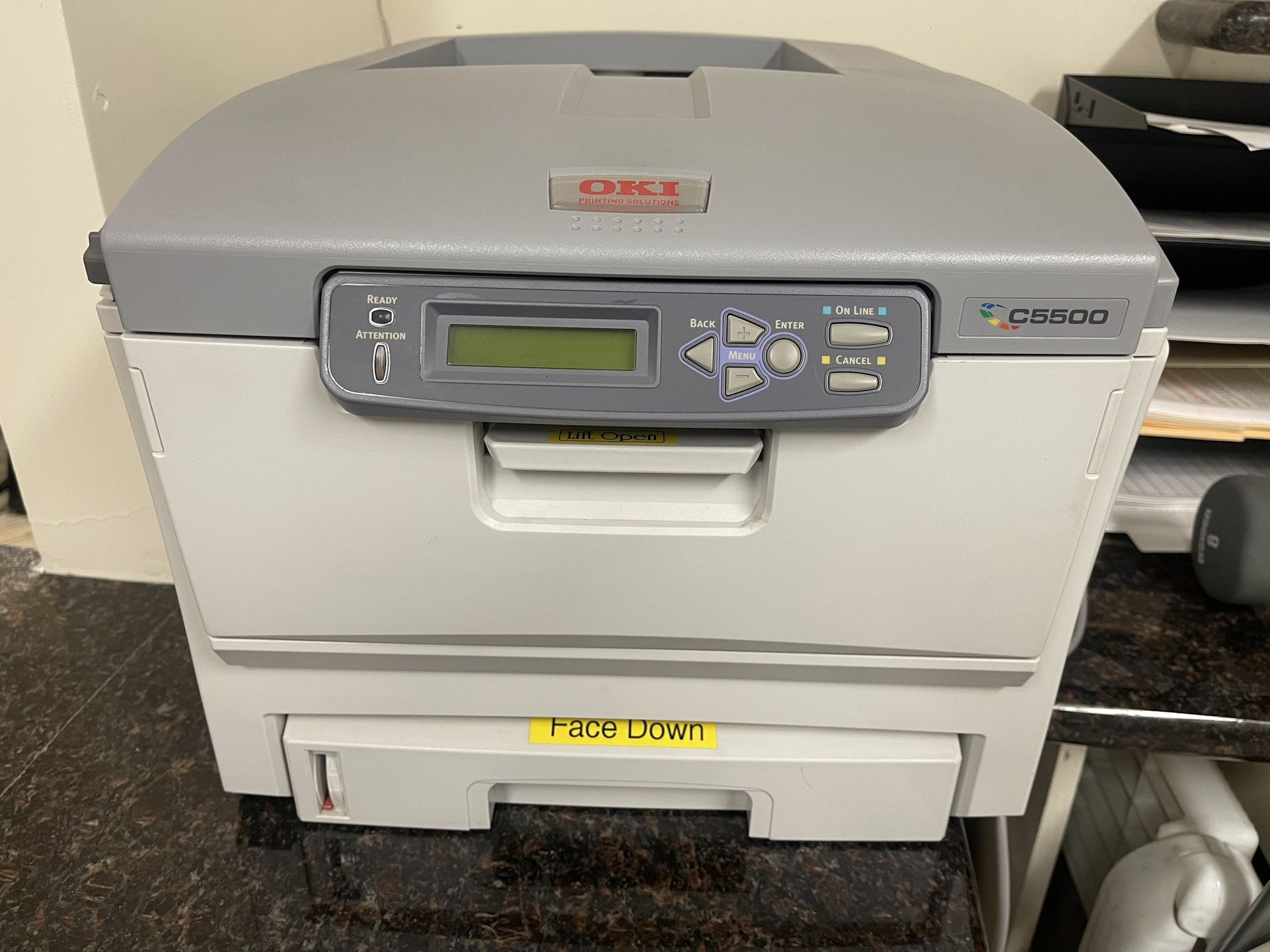 OKI C5500 Color LED Printer — Fully Working, Reliable Business Printer