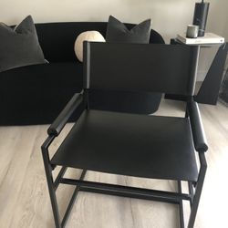 Potterybarn Leather Chair 