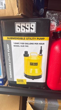 6699 Submersible Utility Pump SUB 1100