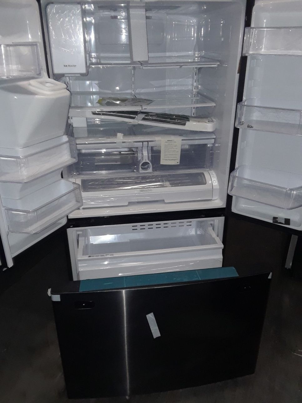 Samsung New refrigerator black stainless