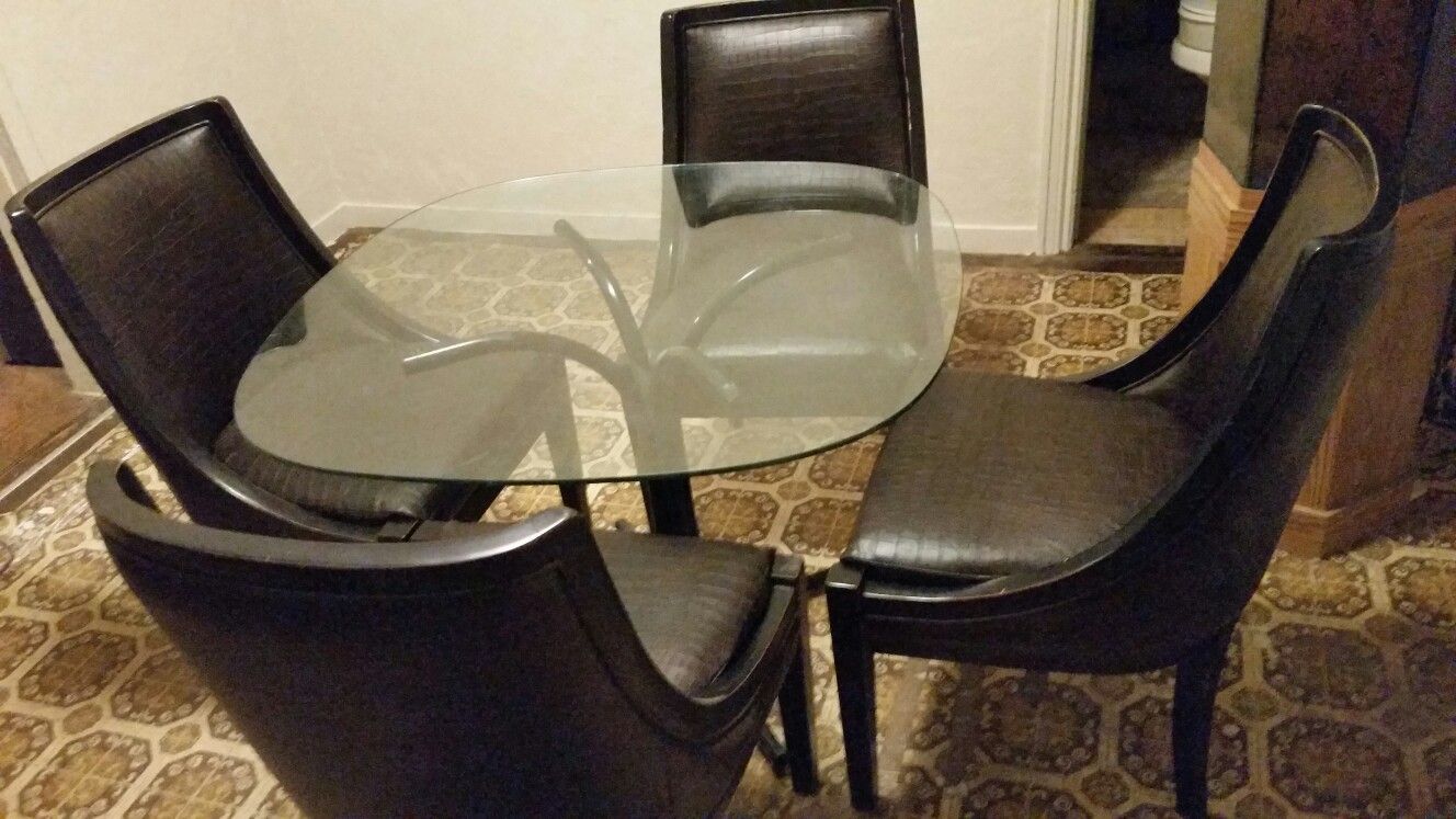 Table and chairs