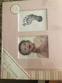 Baby memory scrapbook & photo album