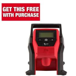 Milwaukee 12v Inflator With Battery And Charger