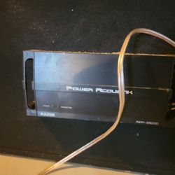 12in Kicker Subs 2500w Amp