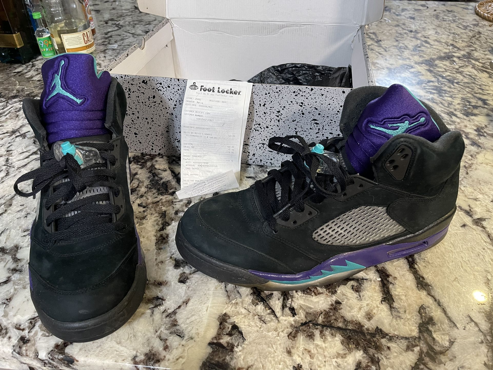 Jordan 5 Grapes