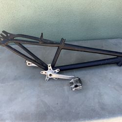 Jr Bmx Race Frame 24” And Cranks 