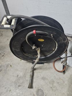 A very large compressor hose