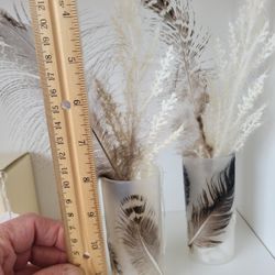 Feather In Vase