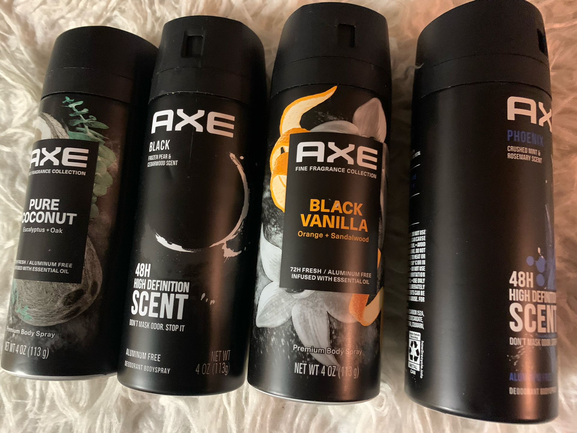 4/$15 Axe Deodorant 
