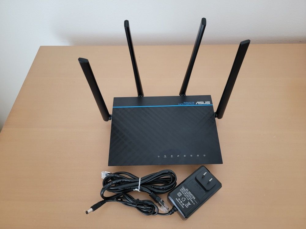 ASUS Wireless-AC1700 Dual Band Gigabit Router (Up to 1700 Mbps)