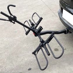 New in Box $99 Heavy-Duty (2 Bike Rack) Wobble Free Tilt Electric Bicycle Carrier 160 lbs Max, 2” Hitch