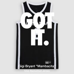 Gigi Bryant "Mambacita"

Nike Basketball Jersey

(Size L)
