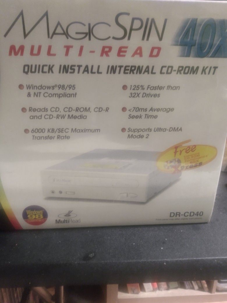 New Magic Spin 40x Multi Read