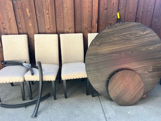 Dinning Table with 4 chairs