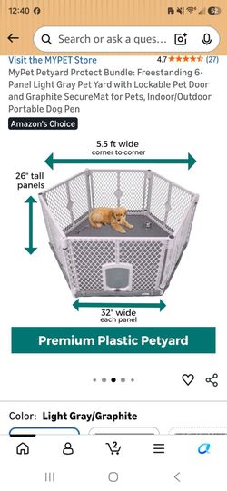 Dog cage ( plastic ) 6 pcs